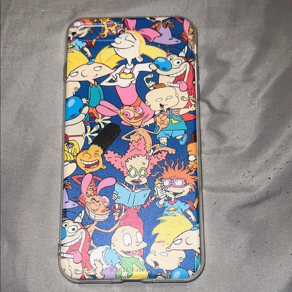Cartoon Character Phone Case - Multicolor